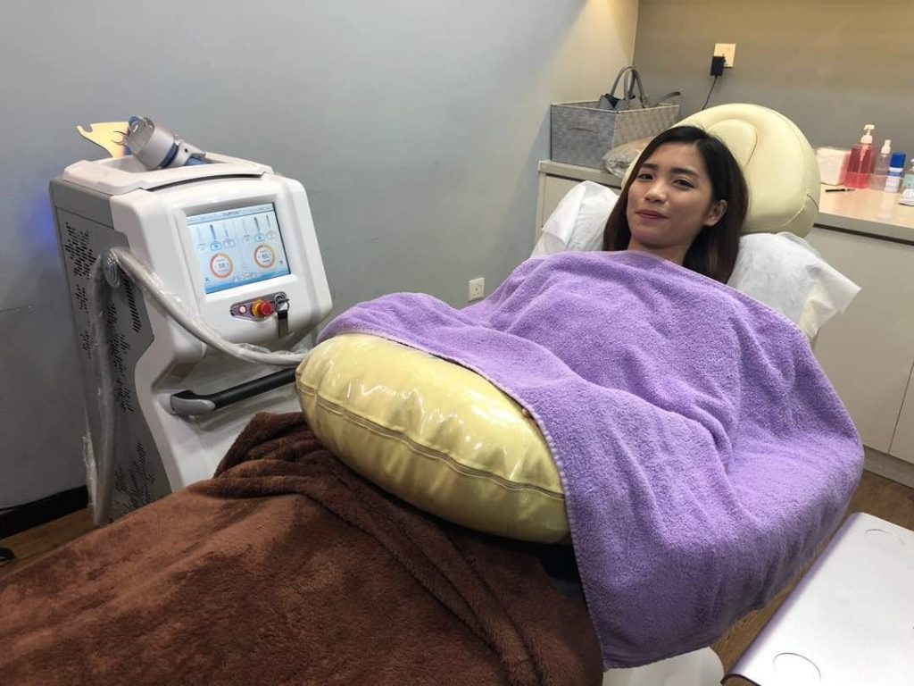 Miss Iris Yeoh Clatuu Fat Freezing Treatment