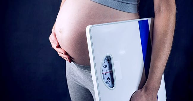 Aim for slow and gradual weight gain during pregnancy