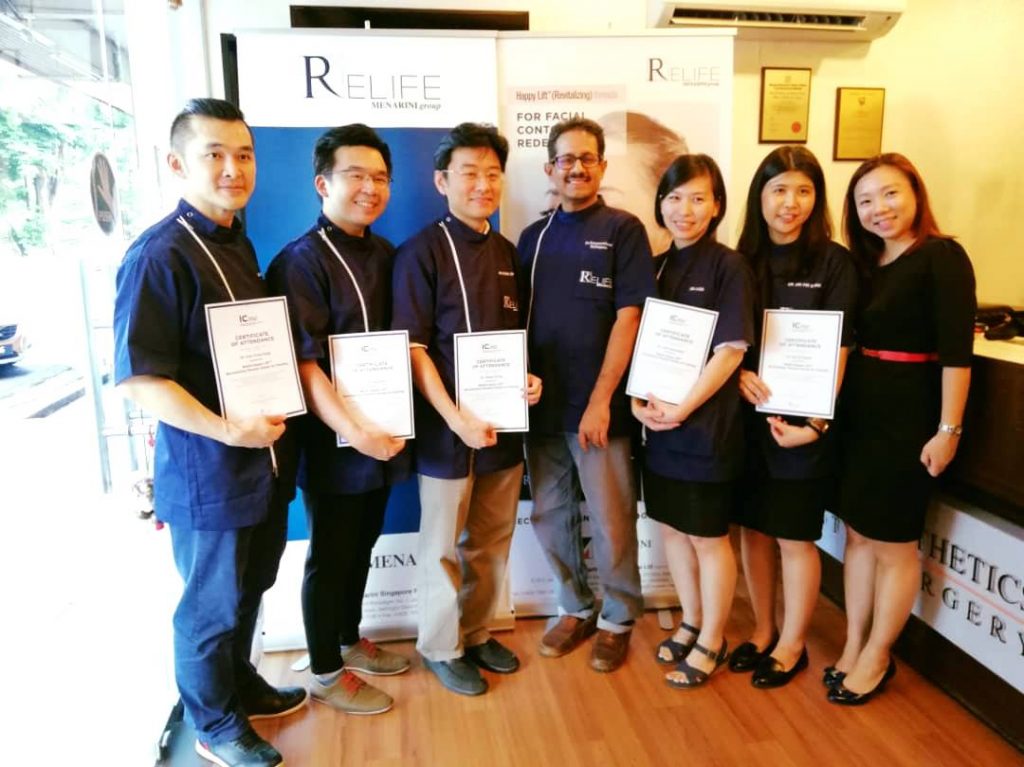 Dr Kee Yong Seng was invited by RELIFE Menarini Group