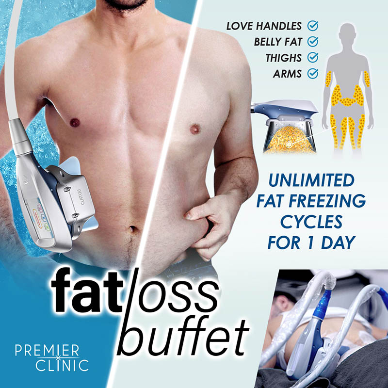 UNLIMITED FAT FREEZING CYCLES FOR 1 DAY