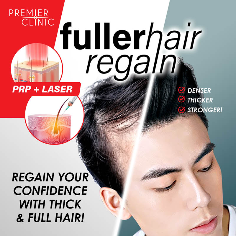 FullerHair Regain - PRP and Hair Growth Laser Promotion Jul-Sep