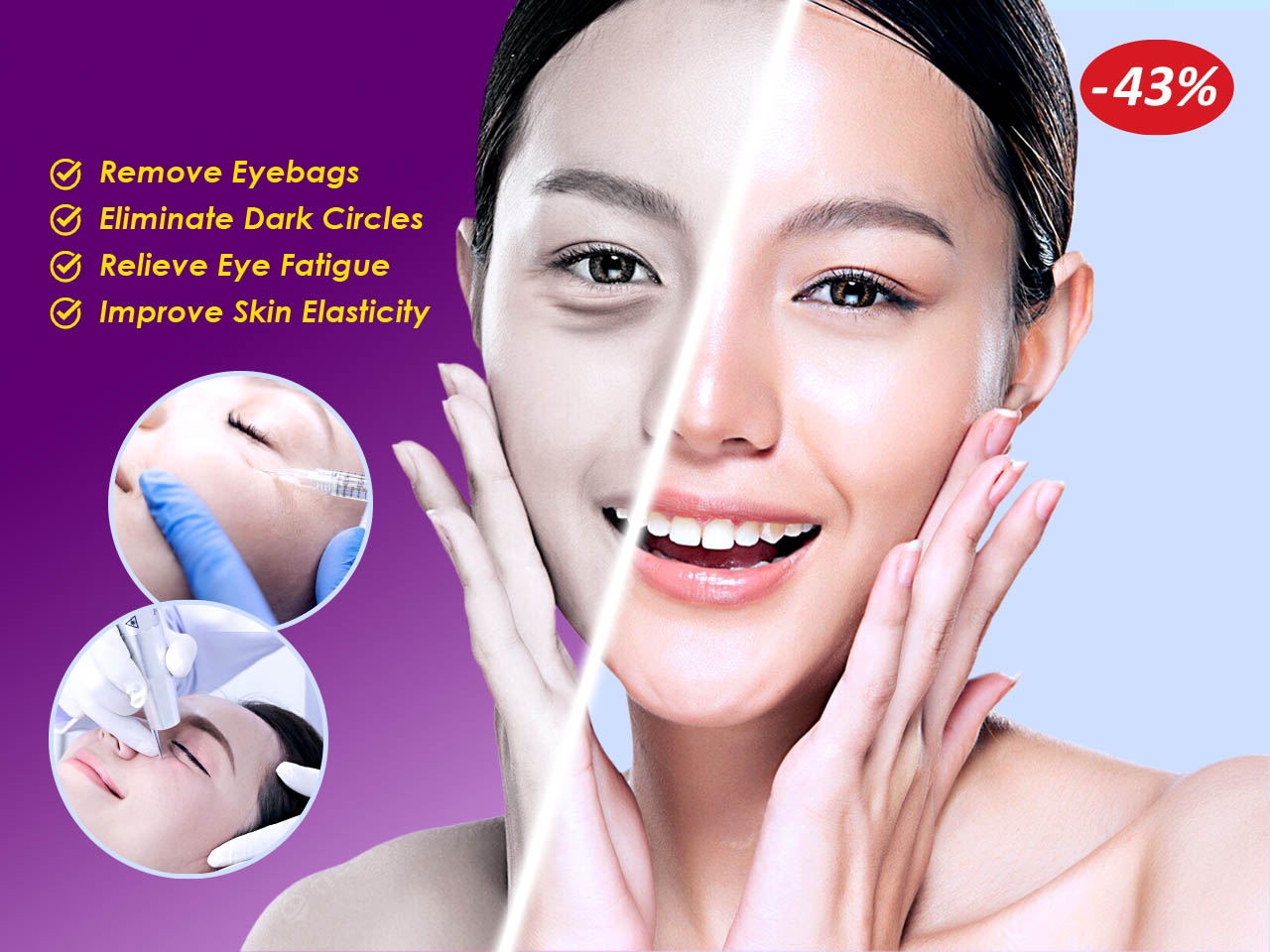 PuffyEye Relieve, Eyebags removal
