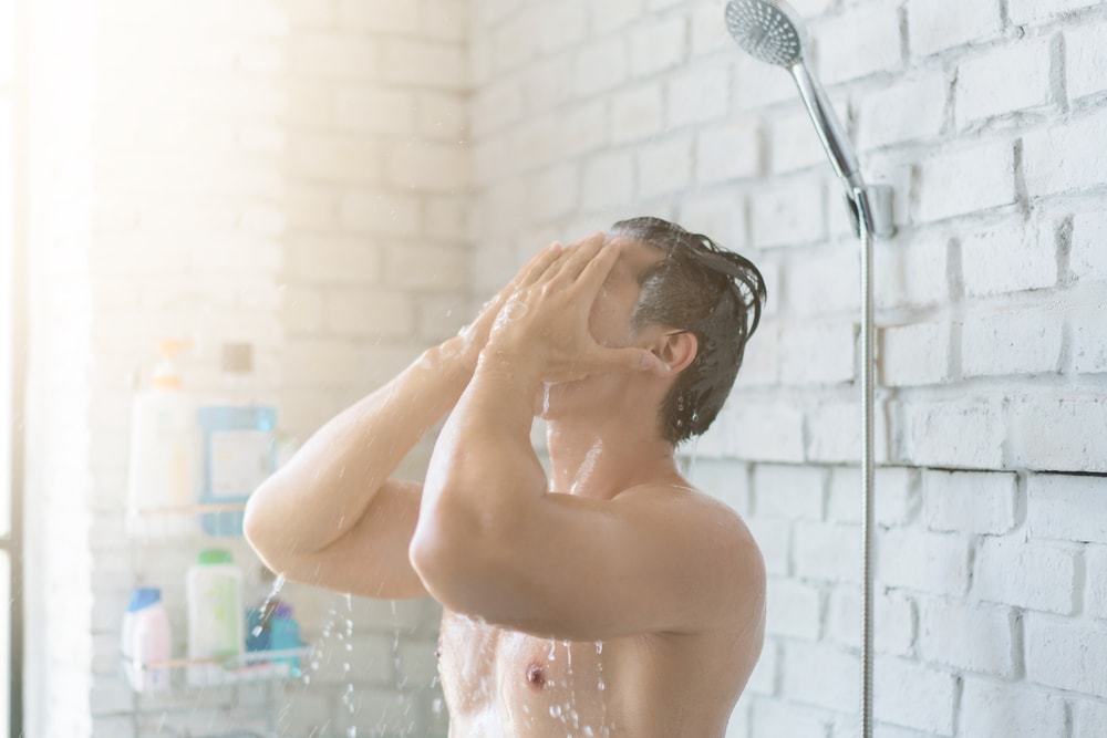 Avoid hot showers