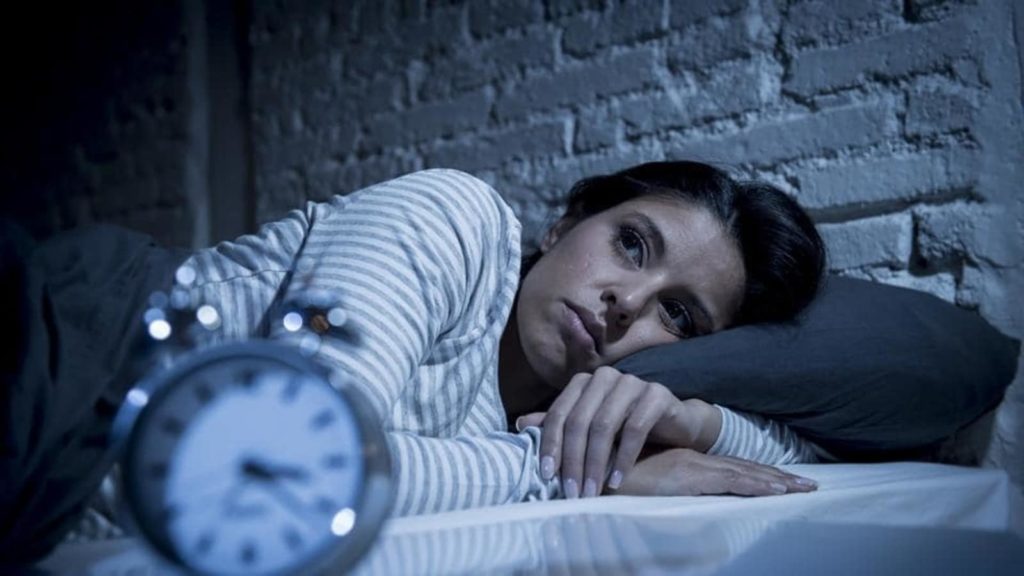 Lack of sleep or poor sleep patterns