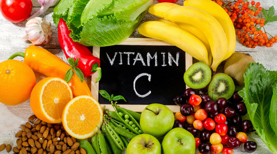 Vegetables and fruits high in Vitamin C